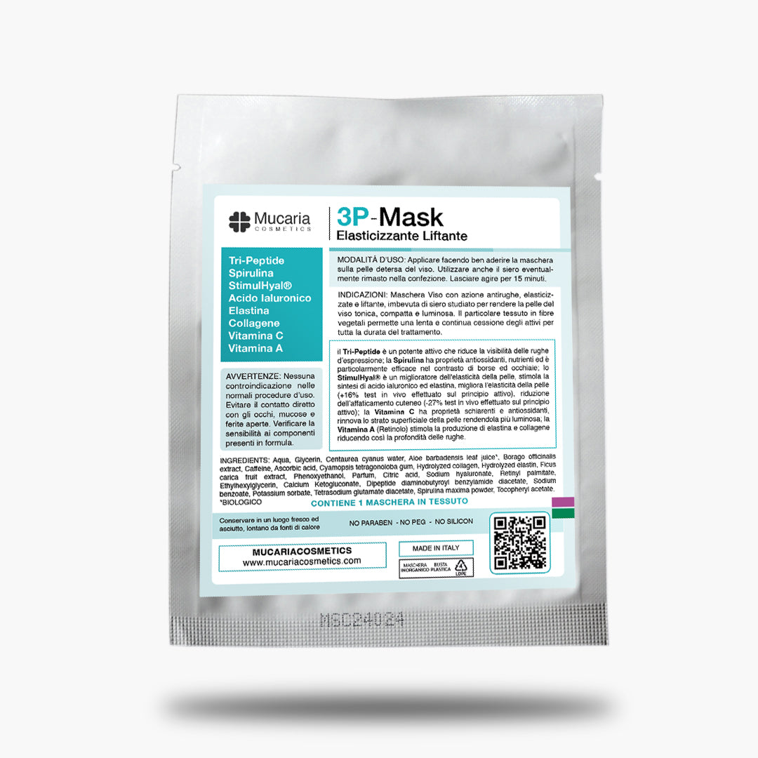 Maschera Viso - 3P Mask Elasticizzante Liftante - 1 unità