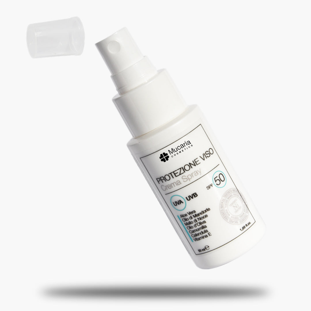 Protezione Viso Crema Spray - SPF 50
