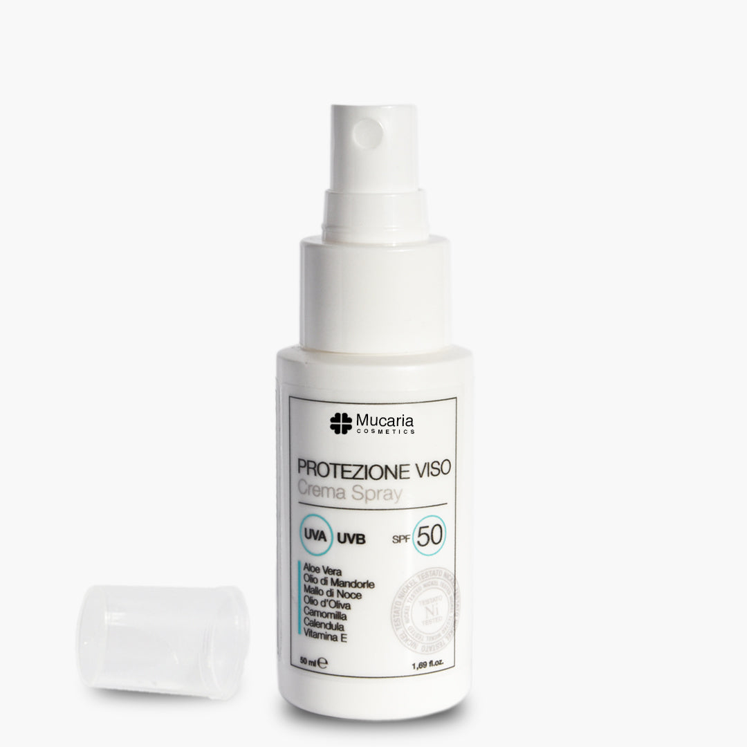 Protezione Viso Crema Spray - SPF 50